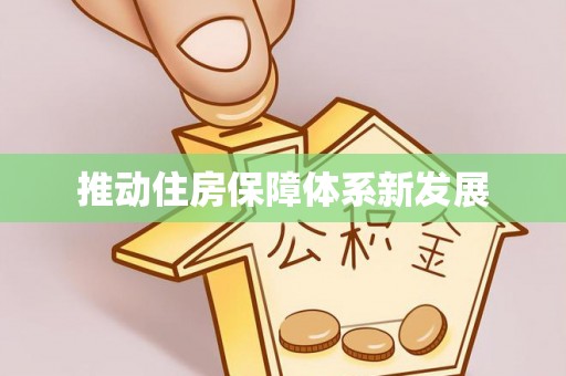 坪林推动住房保障体系新发展